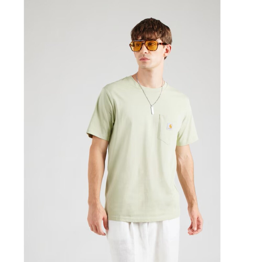 Carhartt Mint Green K87 Loose Fit Pocket Workwear Heavyweight Cotton T-Shirt XL